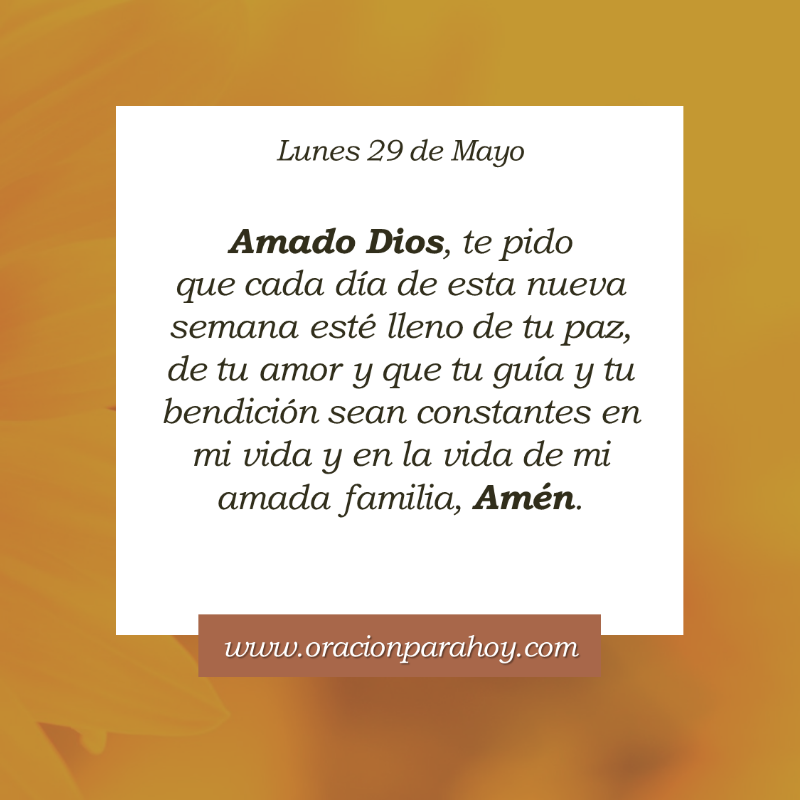 OracionParaHoy's tweet photo. Oración para hoy 29 de mayo: https://t.co/3I2ouX1AJ1