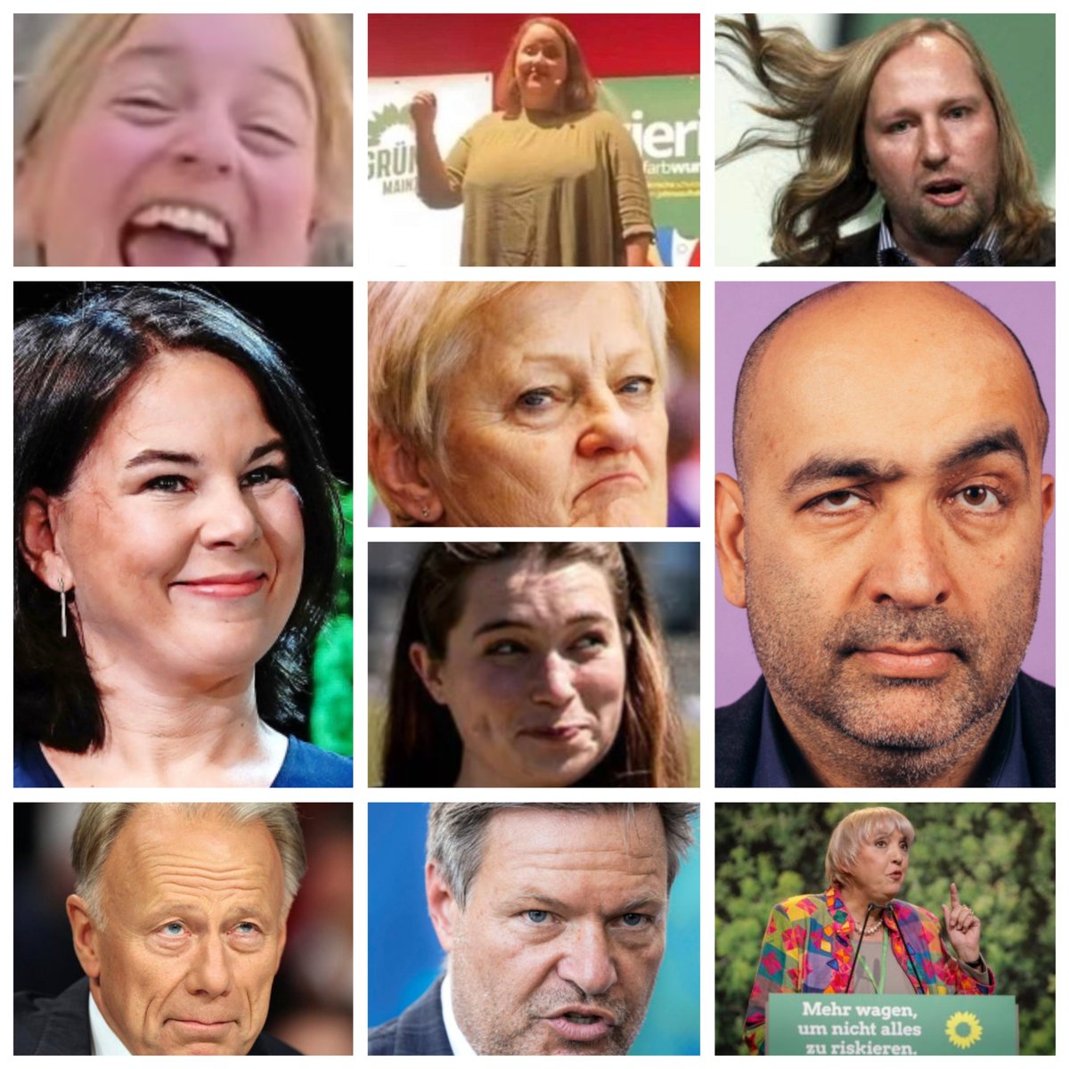 Manche Dinge lehne ich einfach ab. 
Hier zb. sind 10 davon.
#GruenerMist 
#GrueneInkompetenz 
#GrueneEnteignungsSekte
#GruenerFilz