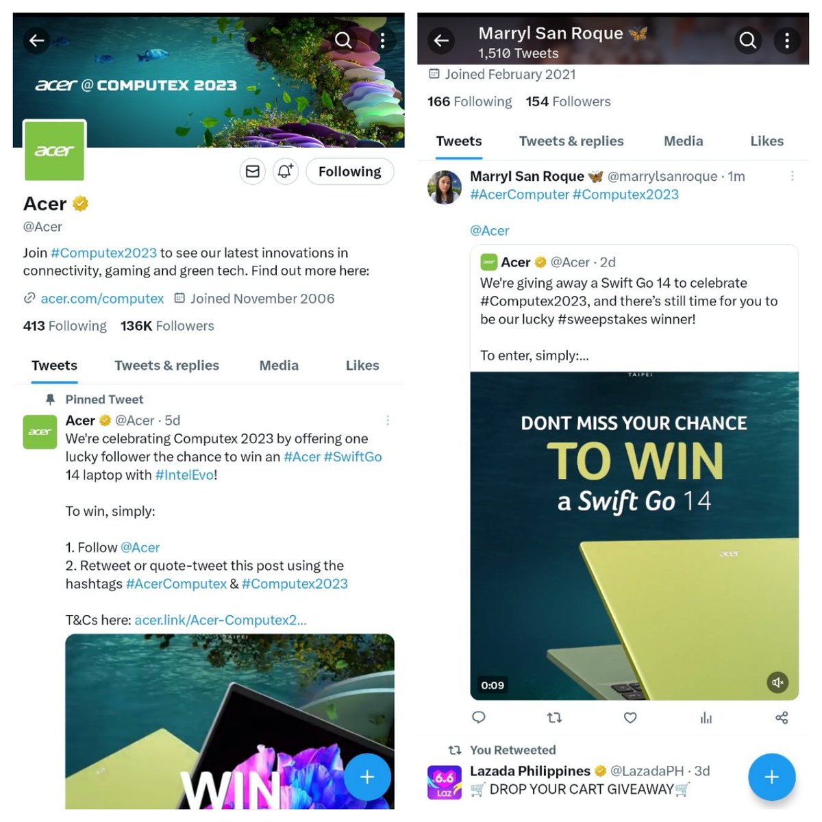 marrylsanroque's tweet image. #AcerComputer #Computex2023