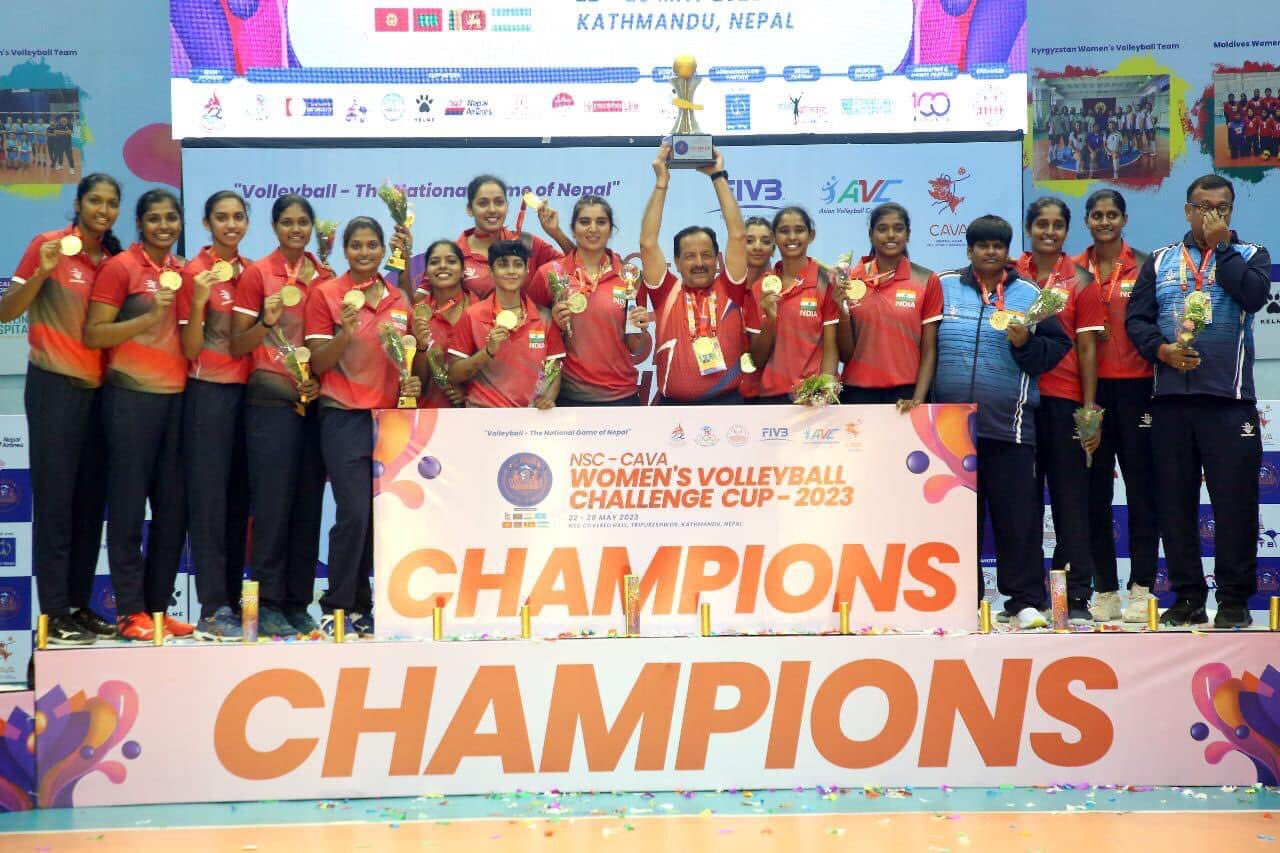 Asian Volleyball Confederation on Twitter "India rout Kazakhstan in