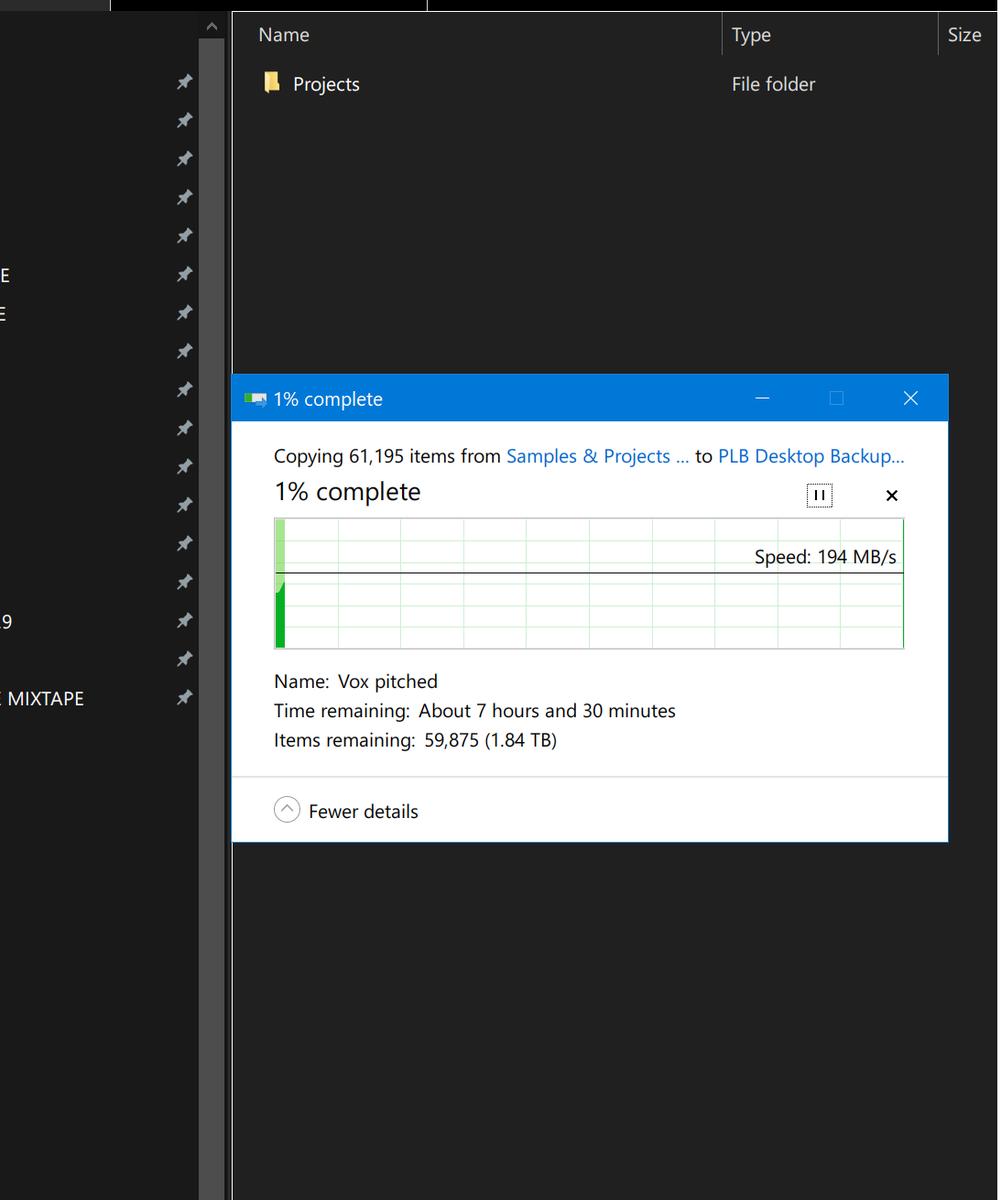 It ain't much but it's honest work.
Your friendly reminder to backup.