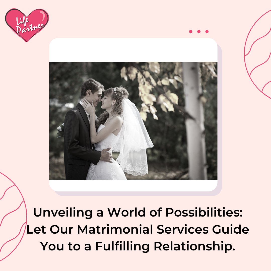 Welcome to our premier matrimonial services, where dreams of a lifelong partnership come true. 

Simple to use and exclusively online premium matrimony services: lifepartner.in

#lifepartnerin #findpartner #matrimony #lifepartner #shaadi #vivah #family #matrimonialsite