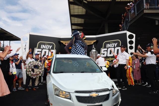 Snowball is the MVP of the #Indy500