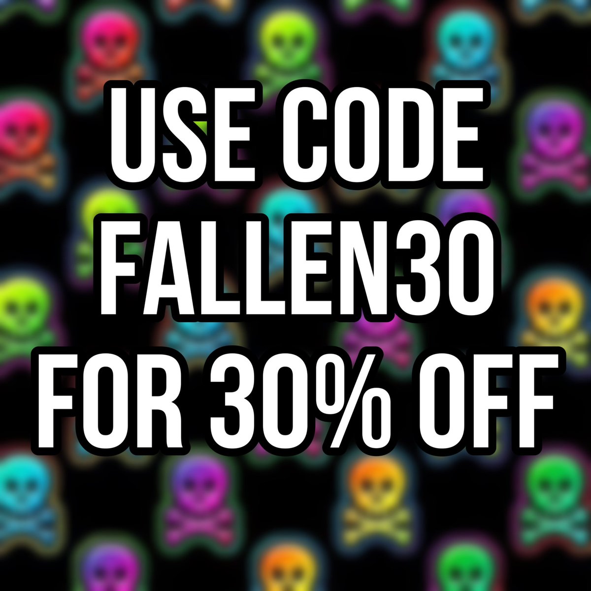 30% off sale! Use code FALLEN30 fallen-idol.com