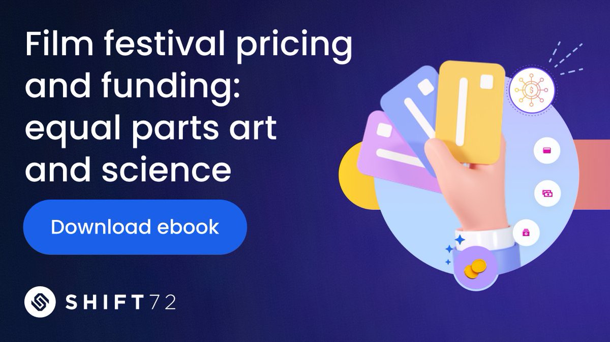 🎬🎟️ Navigating film festival pricing? We've got you covered!

Our guide at Shift72 dives into pricing strategies, funding ideas, and more. 
Unlock these insights today! 


👉 Download the guide here: hubs.la/Q01Rr6lB0



#FilmFestival #PricingStrategy #Shift72