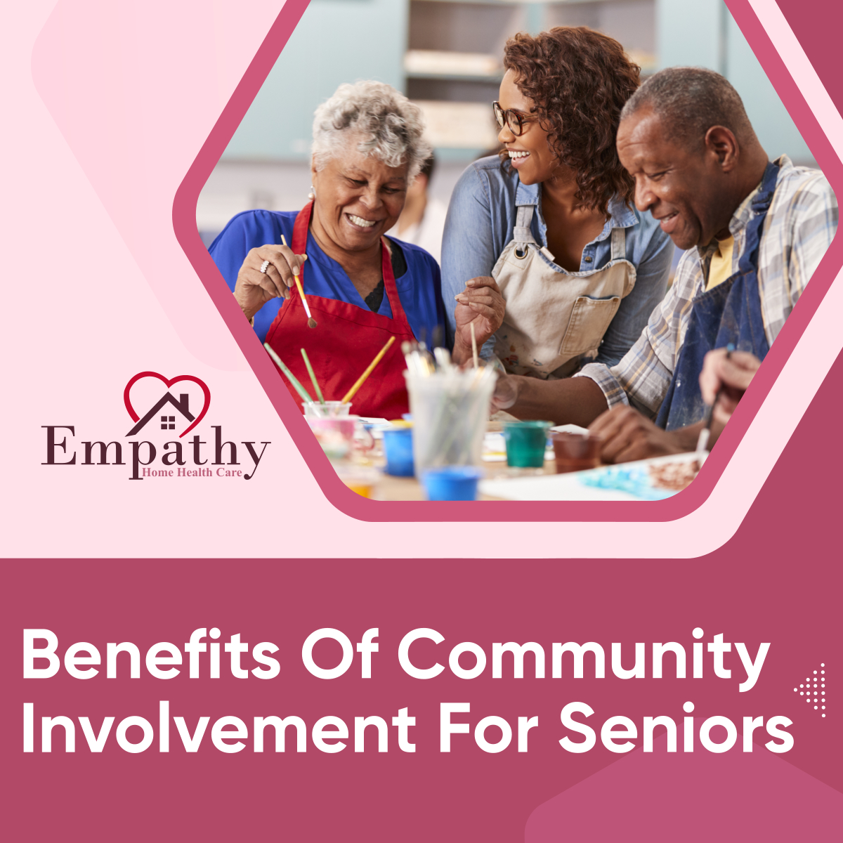 Community involvement or participation in community initiatives can provide seniors with many health benefits. 

Read more: facebook.com/empathyhhc/pos…

#PhiladelphiaPA #CommunityInvolvement #HomeHealthCare