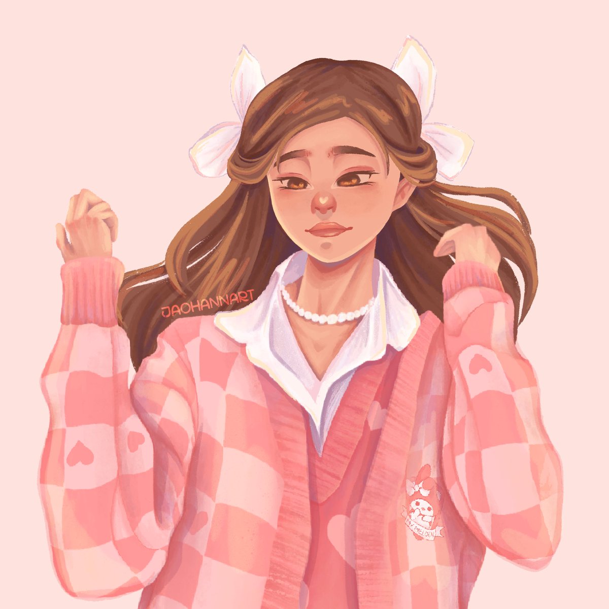 Hannaeries's tweet photo. changed my icon to match my art style more 🎀🌷🌸 https://t.co/YgWnEQ8ieG