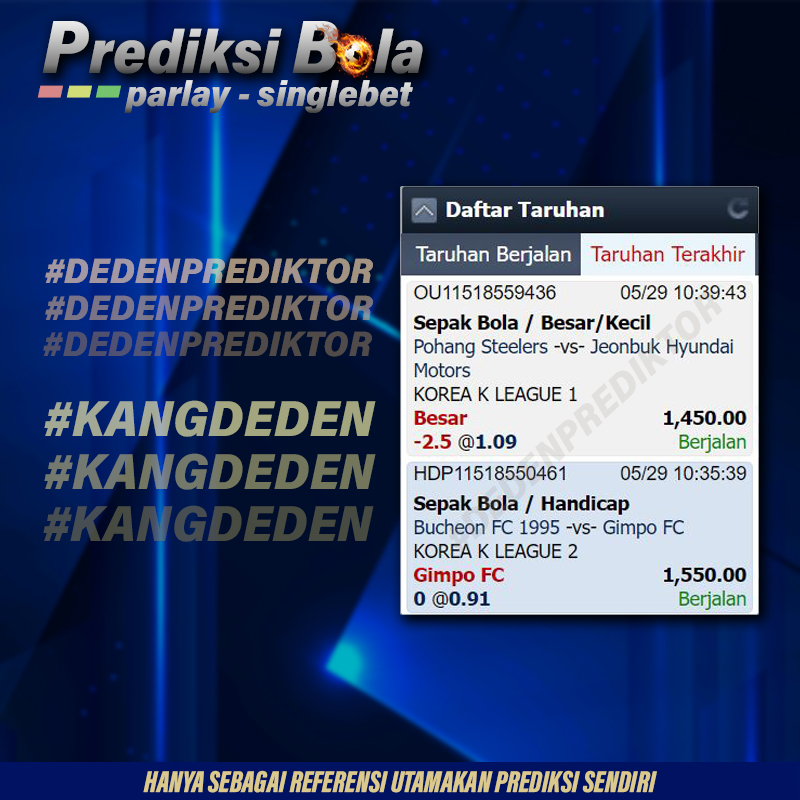 DedenPrediktor's tweet photo. hantam liga korea pagi ni gaes
____
► IG : https://t.co/A4uB4kbIk8
► Tele : https://t.co/HKadwFDAqu
____
#kangdeden #dedenprediktor #bocoranmixparlay https://t.co/xlmg2NNAhJ