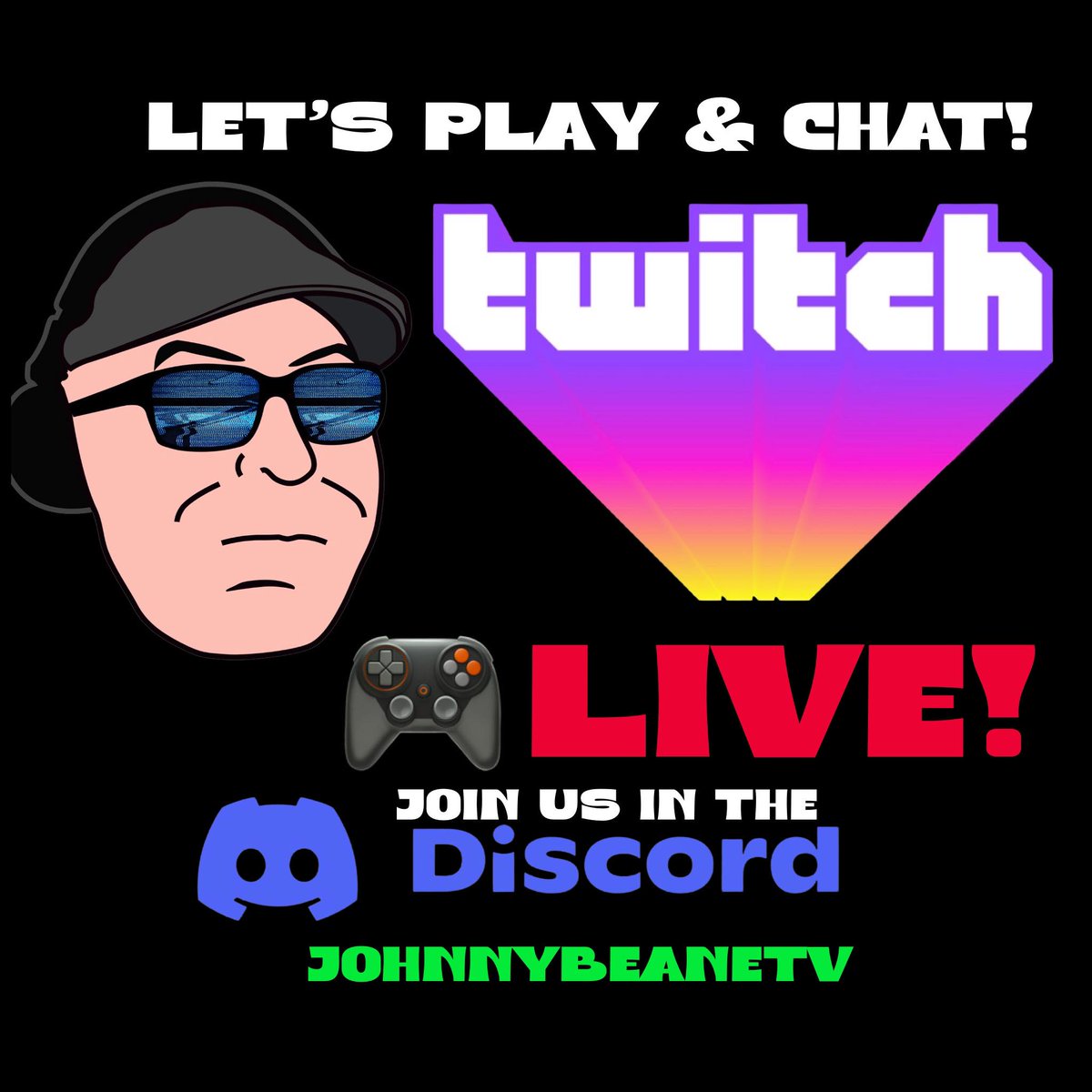 Join me LIVE on #twitch shortly!  twitch.tv/johnnybeane

#johnnybeaneTV #livestreamer #TwitchAffiliate  #TwitchLIVE #twitchstreamer #twitchchat #twitchcommunity #twitchTV