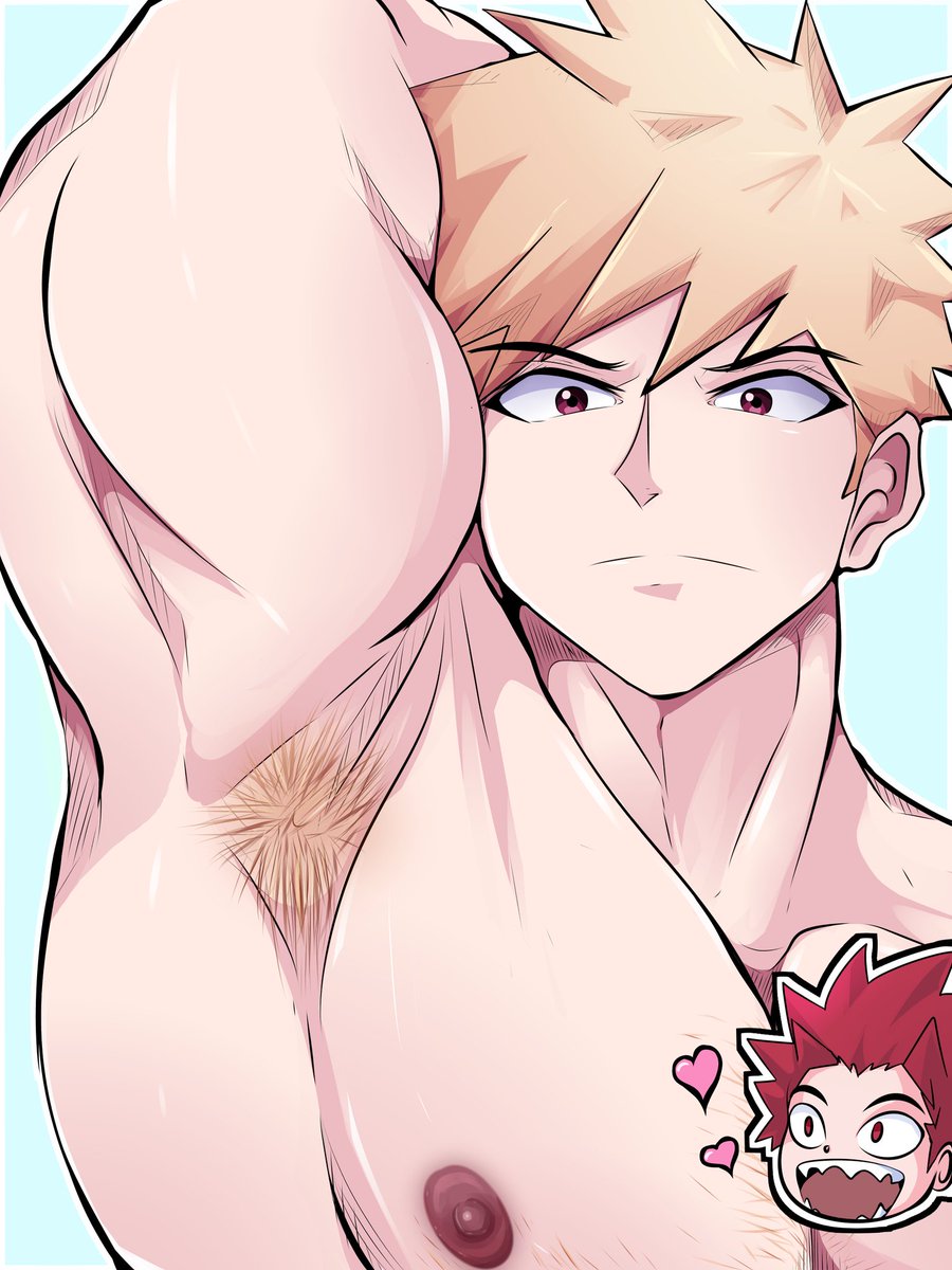 JohanApple13's tweet photo. Bakugou's smelly and sweaty armpits 😳🤤🥴 https://t.co/IVLp935vXl