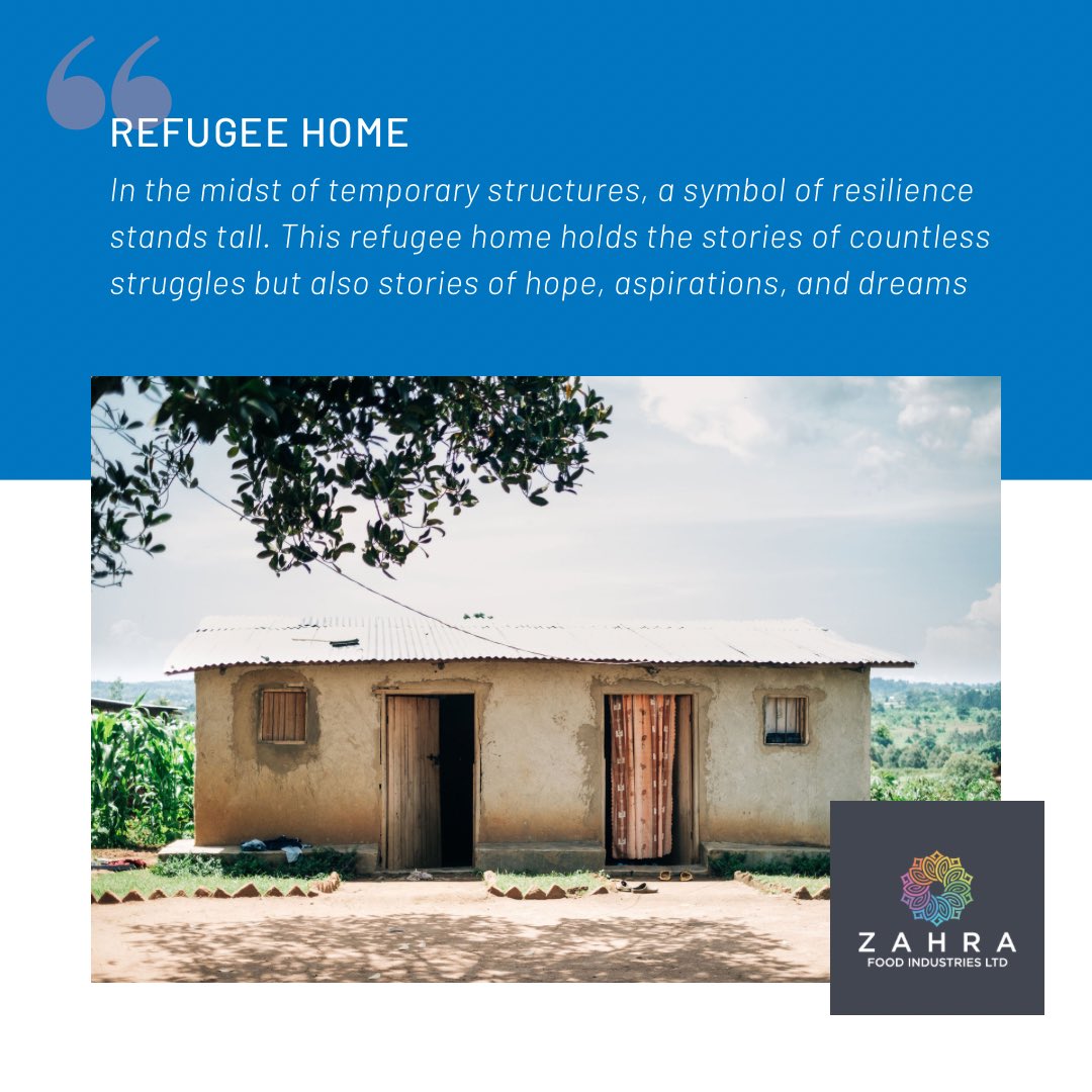 ZahrafiLTD's tweet photo. This #refugee home represents the indomitable spirit that refuses to be defeated by circumstances. These walls, embody the strength & determination that propels them forward.
The #TravelBeyondBarsProject in partnership with @JicaUganda aims at creating economic opportunities https://t.co/JHWtIwPTYw