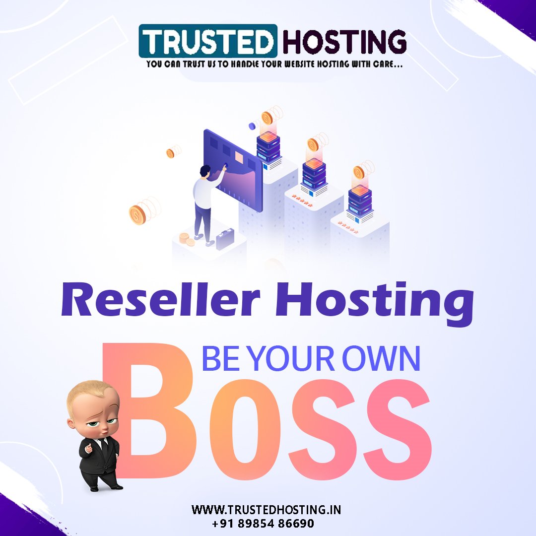 Reseller Plan 2
RS 599/Mo
📷 60 cPanel Accounts
📷 120 GB NVMe SSD Storage
📷 Unlimited Bandwidth
📷 Unlimited Subdomains
📷 Unlimited Databases

View All Plans :
trustedhosting.in/reseller-hosti…

#Wordpress #WebDeveloper #WebDevelopment #WordpressDeveloper #WordpressDevelopment