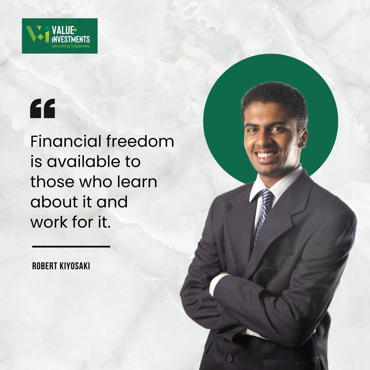 Unlocking the path to financial freedom, one step at a time 💰💪 Learn, work, achieve!

#ValuePlusInvestments
#FinancialFreedomJourney #LearnAndEarn #WorkForSuccess #WealthCreation #FinancialEmpowerment #MoneyMatters #InvestInYourFuture #FinancialWisdom #FinancialGoals #quotes