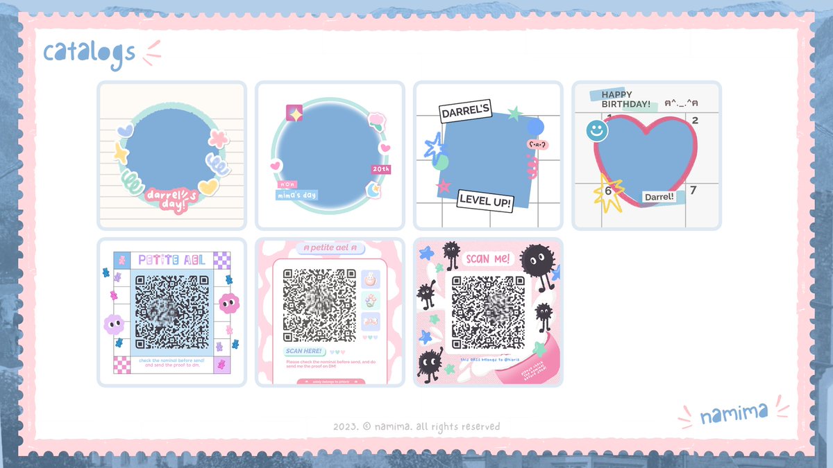 𖦹 a retweet would be appreciated!

💌 'ola, dearest souls! well, it's about time to be brighten up with my freshly-baked cookies {layouts, qr deco, and twibbon}, isn't it? you can bring them home from 7-25k with lots of love being sprinkled on top of ‘em.

#zonaba #zonauang