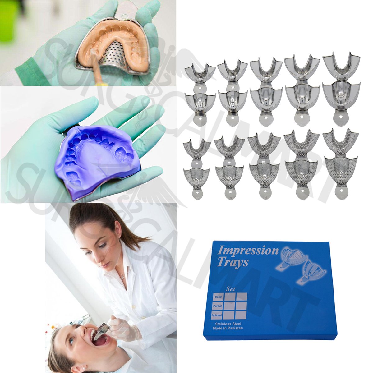 SurgicalMart's tweet photo. 🤩 45% OFF on ⚡20 Metal Impression Trays Upper &amp; Lower Solid+Perforated XS, S, M, L &amp; XL🦷
order now 👉 https://t.co/97PMornIoG
.
.
.
#surgicalmart #impressiontrays #impressiontraysolid #dentalimpressiontrays #metalimpressiontrays #dentistry #dentaltools #dentallab #shoponline https://t.co/kxXvnp8fTi