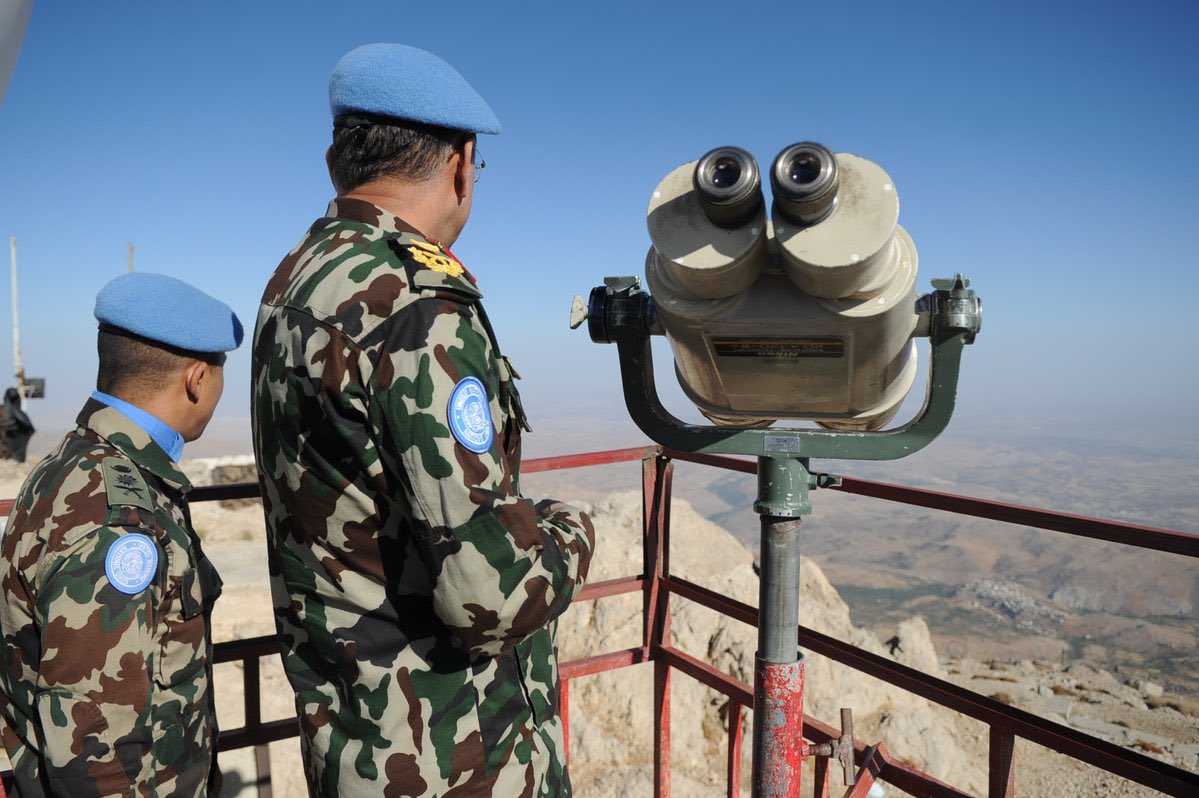 UN_Nepal's tweet photo. For 75 years, @UN peacekeepers have supported people &amp; communities rocked by conflict &amp; upheaval across the🌎 

On the Int #PeacekeepersDay today @UN_Nepal honors the extraordinary contribution of Nepali peacekeepers to ensure international peace &amp; security.

#PKDay https://t.co/HFHGJWAht4