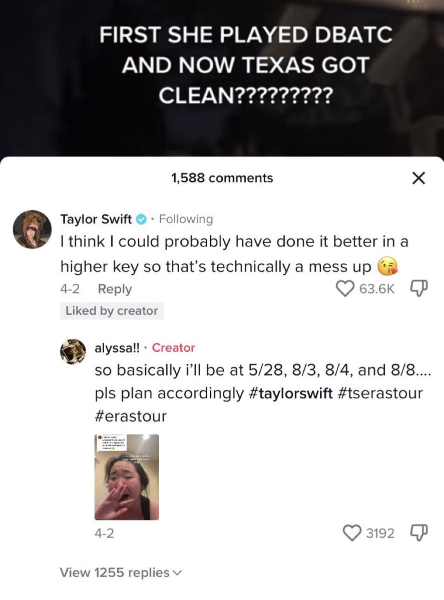 the fact that taylor actually planned accordingly and played clean for alyssa when she was there❤️‍🩹❤️‍🩹❤️‍🩹