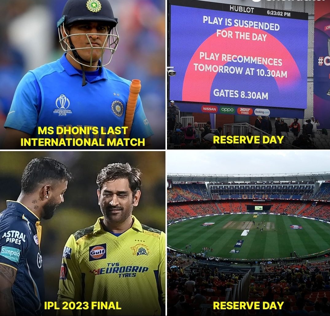 I think this time he will not let it be missed.
#TATAIPLFinal #rain #ThalaDhoni #CSKvsGT