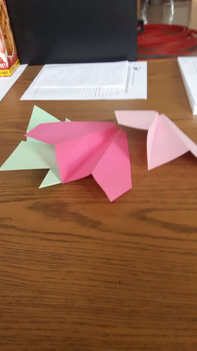 Mr. C makes the best paper airplanes. 🚀