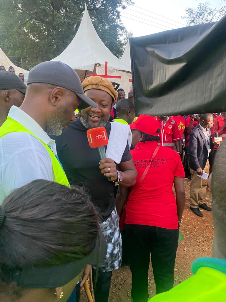 This morning, our Executive Director <a href="/JosephMuvawala/">Joseph Muvawala</a> has joined pilgrims of Busoga Diocese in Jinja as they walk to the Uganda Martyrs shrines-Namugongo in commemoration of this years Martyrs Day Celebrations. Busoga Diocese is organizing the celebrations this year.