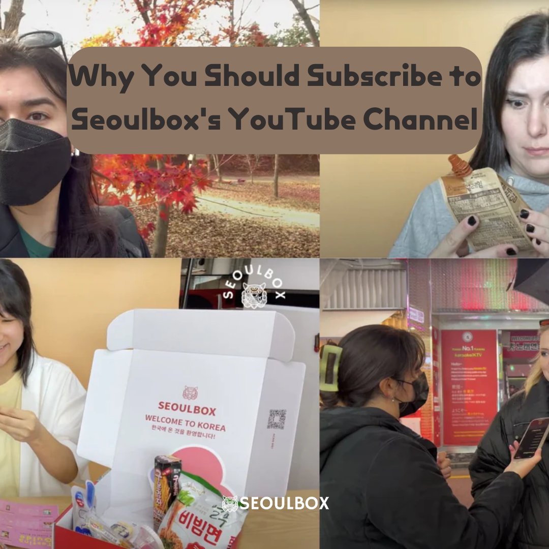 unboxyourseoul's tweet photo. 💁‍♀️Did you know we're also on YouTube? Today, we're giving you 5 reasons why you should subscribe to Seoulbox's YouTube channel, if you haven't already.

Read more: https://t.co/vlbysxqJCK

#SeoulBox #Seoul #Youtubechannel #SouthKorea https://t.co/fwoCqZt1S8