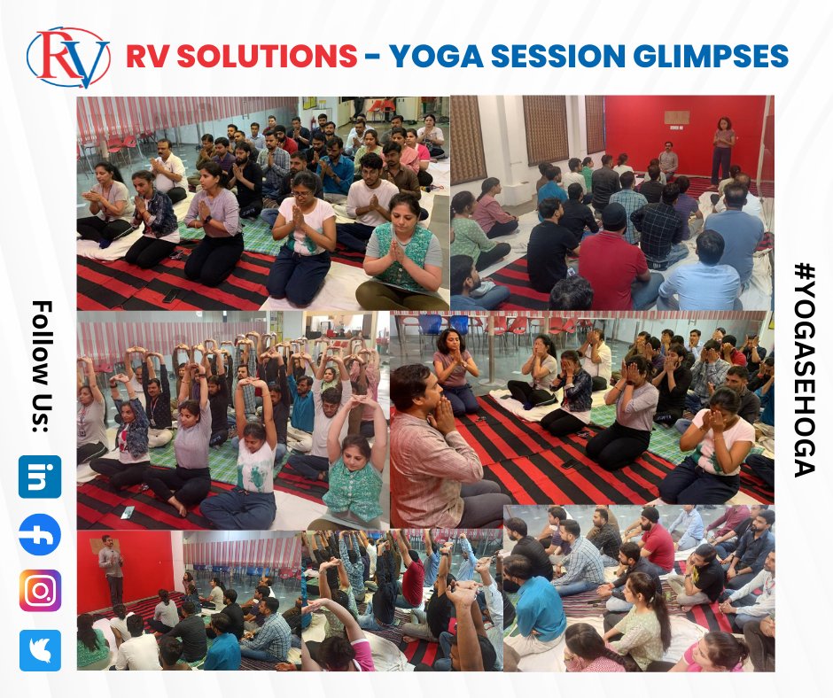 rvsolutionsonl's tweet photo. “Yoga is a light, which once lit will never dim. The better your practice, the brighter your flame.”
The #yoga guru gave us some tips & tricks along the way, he even threw a little bit of #mindfulness talk.
#yogasehoga #wellness #fitnessgoal #rvsolutions #yogaforlife https://t.co/21LS52je6e