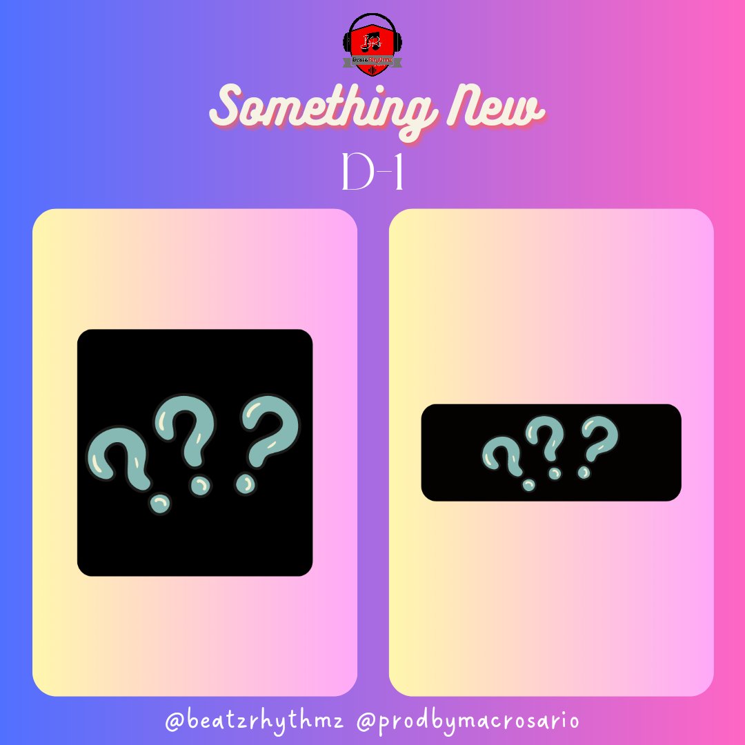 macrealmofc's tweet photo. [D-1] SOMETHING NEW

ARE YOU ALL EXCITED ABOUT BEATZ RHYTHMZ' “SOMETHING NEW”? 

HERE'S A SNIPPET ABOUT SOMETHING NEW 👀

#BeatzRhythmz #BRcomingZoon #BRz_SomethingNew #MacRosario https://t.co/iMVQXXa5JU