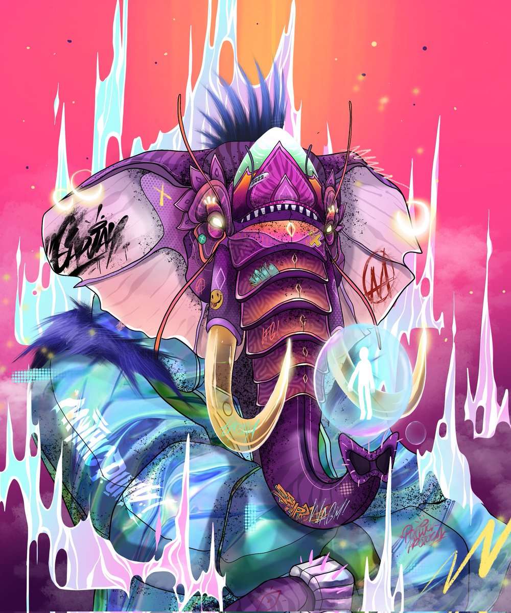 drdreams19's tweet photo. 1/2🧵
Unveil the talents of @rullysemproel, the artist behind the @mythicpunknft Project ⛩️
His creations reveal his fascination for animal, just like us
#Cindaku
#Vasuki
#Aul
#Ahool
#Ngepet
#Pasoendaland https://t.co/RimHQ3yGRe
