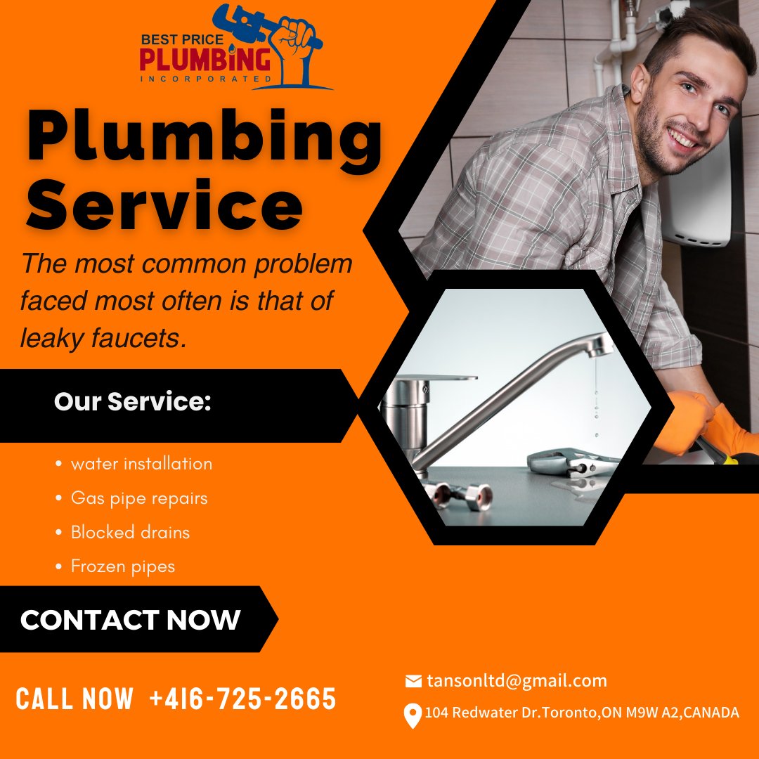 Whether it's a leaky faucet or a clogged drain, we've got you covered! #PlumbingSolutions #EastYorkPlumbers #ExpertServices #ReliablePlumbing #ExcitedToServeYou