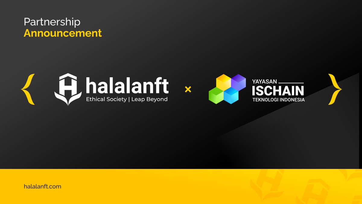 halalandao's tweet photo. We are pleased to announce our strategic partnership with @ischainid (https://t.co/eMRZBc48Mj), an Islamic Crypto and Blockchain Foundation in Indonesia. We share a common vision of leveraging education, community engagement, and technology-driven solutions to drive positive change in the Halal Web3 ecosystem.

Through this collaboration, we are committed to delivering cutting-edge Sharia-based Research Development and Educational Products that empowering ethical web3 community and industry.

@halalanft 🫱🏻‍🫲🏼 @ischainid