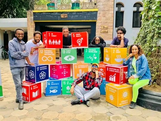 HiwotTegegne's tweet photo. A bright Sunday #cycling 4 SDGs @EgreMengedImpac https://t.co/YVQ688GuyQ  #SDGs advocacy and awesomeness #AfricaDay2023 #Ethiopia @UNICEF_AUOffice @UNYouthEnvoy @AUYouthProgram @unwomenafrica @cafor_ngo @mfaethiopia https://t.co/ienMZgWjcB