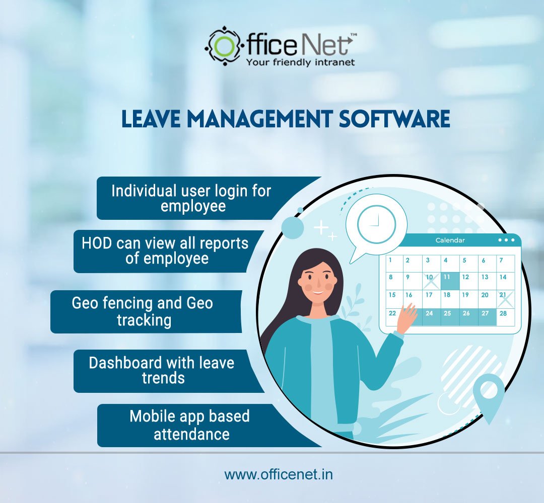 OfficeNet_In's tweet photo. Finding it difficult & chaotic to manage the leaves of your employees? Now with Officenet's Leave management software, you can automate attendance, Geo tracking, Geo-fencing, leave trends, attendance reports & lot more for every individual employee.
#leavemanagementsoftware https://t.co/BUJchTg4t1