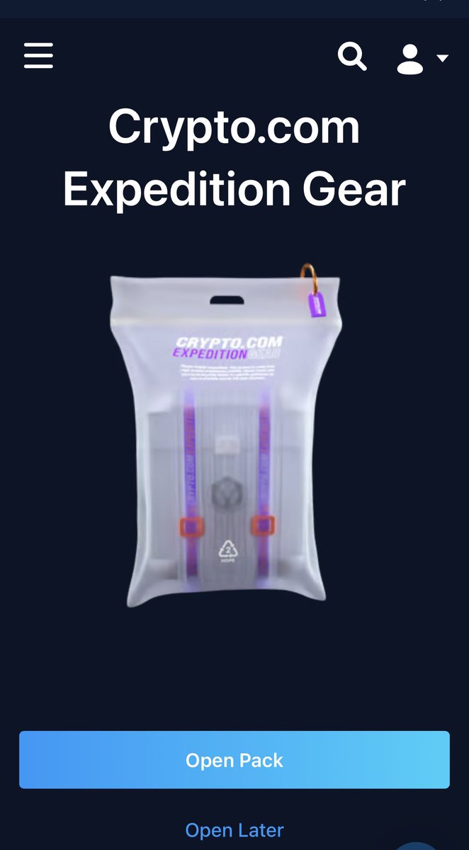 RADFEKLANN's tweet photo. @cryptocomnft Expedition Gear #Manecity #CubyLuv Who still got an unopened pack . #CRO #Backpack #expedition #P2Egaming $cro #city #manssion #built #NFT https://t.co/pDVZqVWzVD