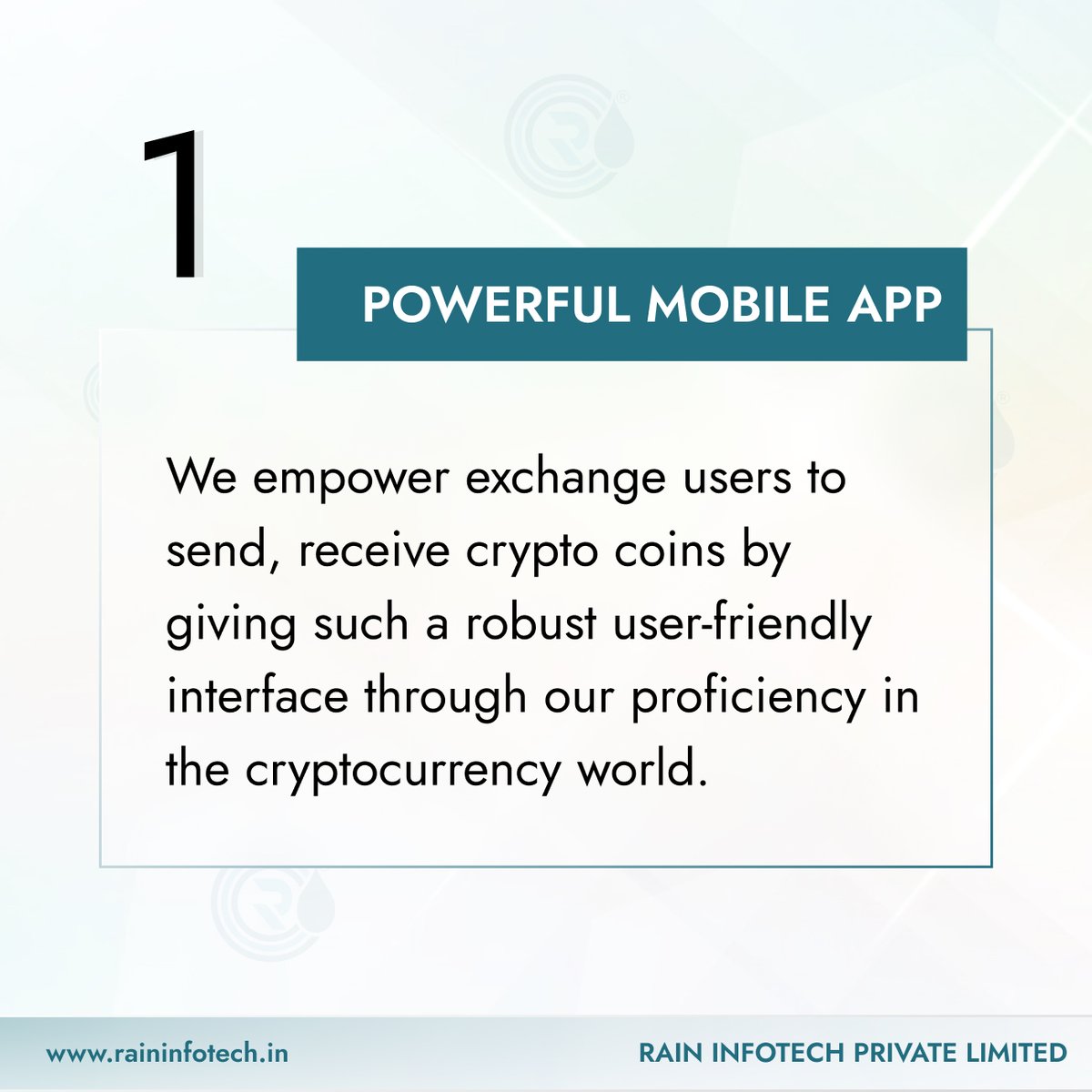 raininfotech's tweet image. Cryptocurrency exchange development services provide the tools and expertise needed to build a reliable and scalable exchange platform where users can make transactions in the form of buying, selling, or trading cryptocurrencies.
#raininfotech #cryptocurrencyexchangedevelopment