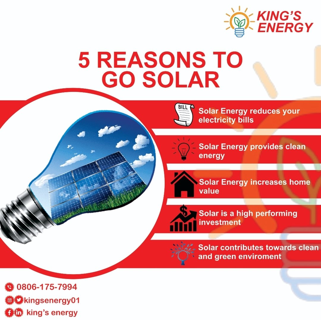 It's a new week, Make a purchasing decision and go solar with King's Energy today🧤👨‍🔧⚡

 #solar #energy #solarpanels #solarsystem #solar #solarenergy #solarpower #kingsenergy #solarpv #2023goals #greenhouse #GHGemissions #solarpowered #sonuclar #sonsatos #Succession #qsmp