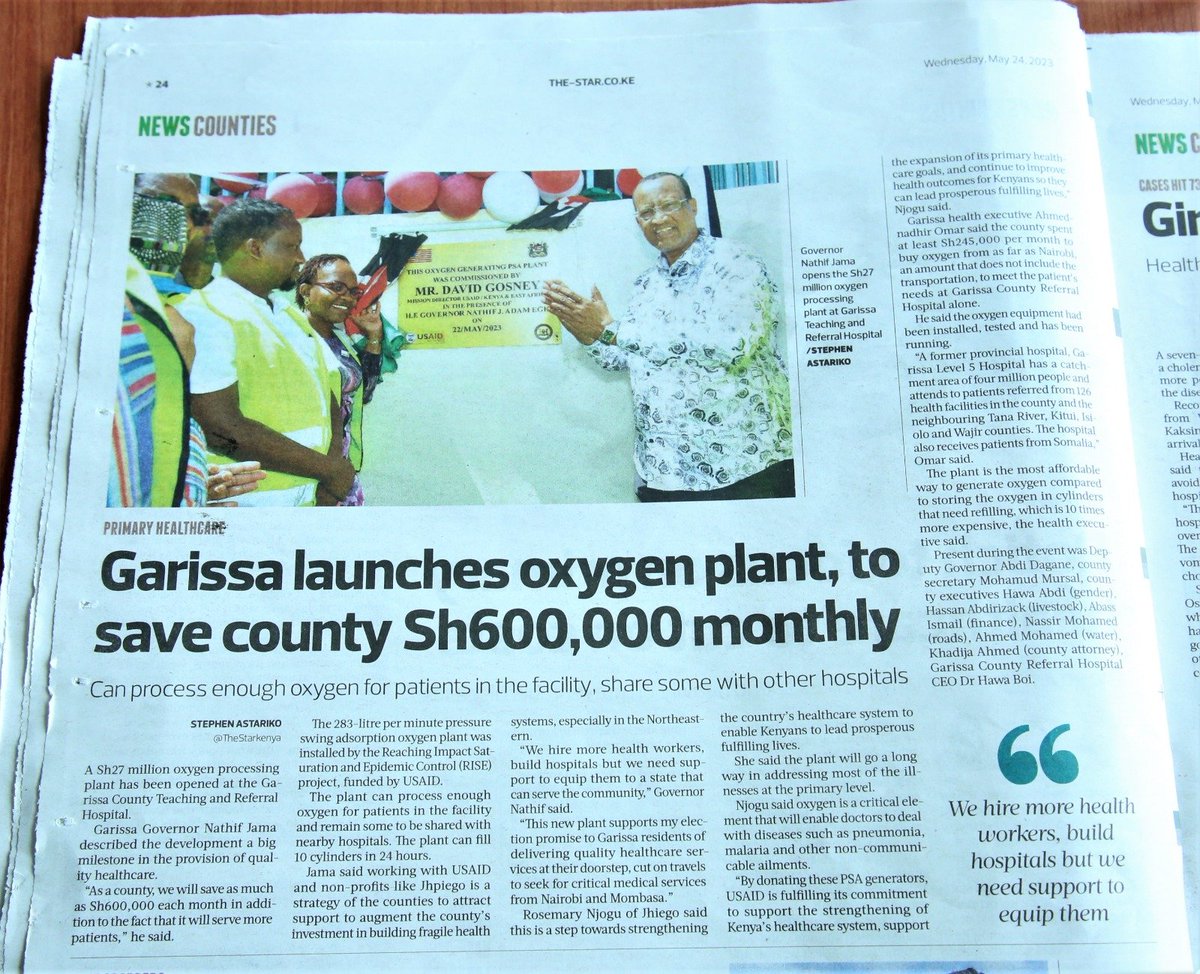 keyahmark's tweet image. Devolution has increased accountability in the health sector. This is because counties are more accountable to their residents than the national government. #DevolutionUnderSiege 
Counties HealthCare