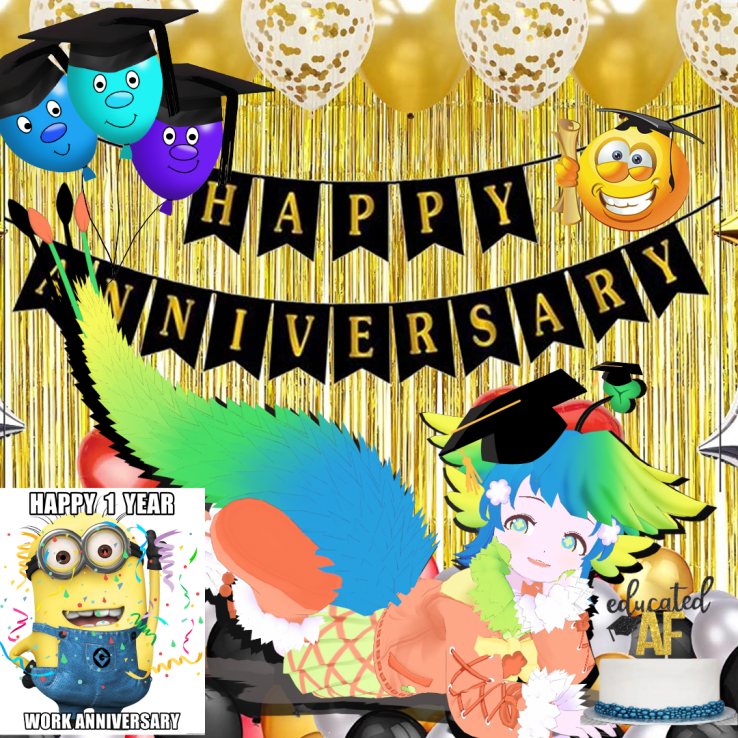 CloCloverVT's tweet photo. ❗❗SPECIAL STREAMING EVENT INCOMING❗❗

Join me June 3rd at 1pm PST!!

I will be celebrating 1 year of vtubing.. AND ALSO.. me graduating!! (DON'T PANIC!! NOT THAT KIND OF GRADUATION!) Your tiny dragon girl is officially educated and has the diploma to show it! https://t.co/cpqQBcxP21