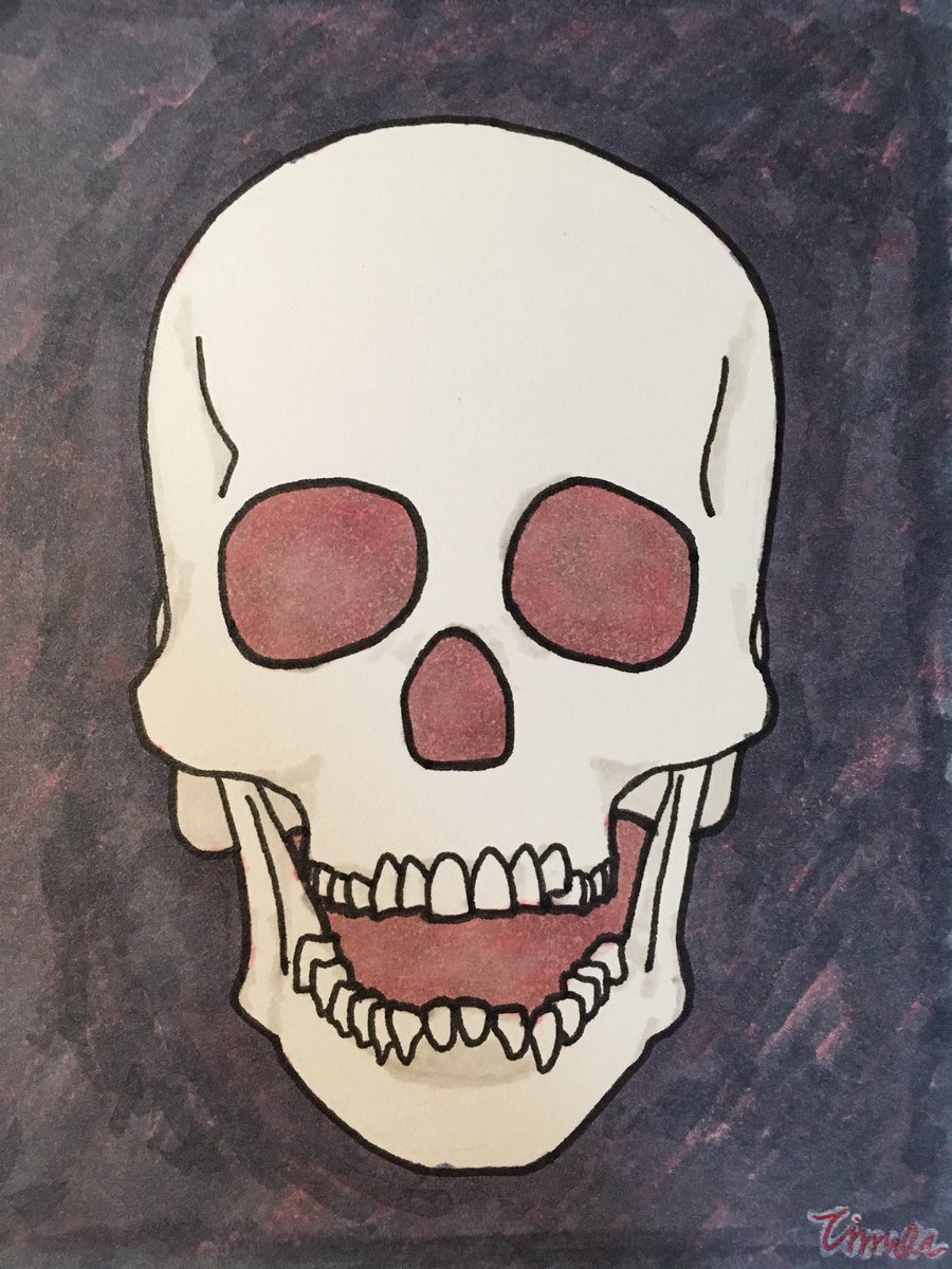 6x25's tweet photo. あたま

#骨 #頭蓋骨 #頭 #skull #絵 #イラスト #illustration https://t.co/3uXJ2RWd6j
