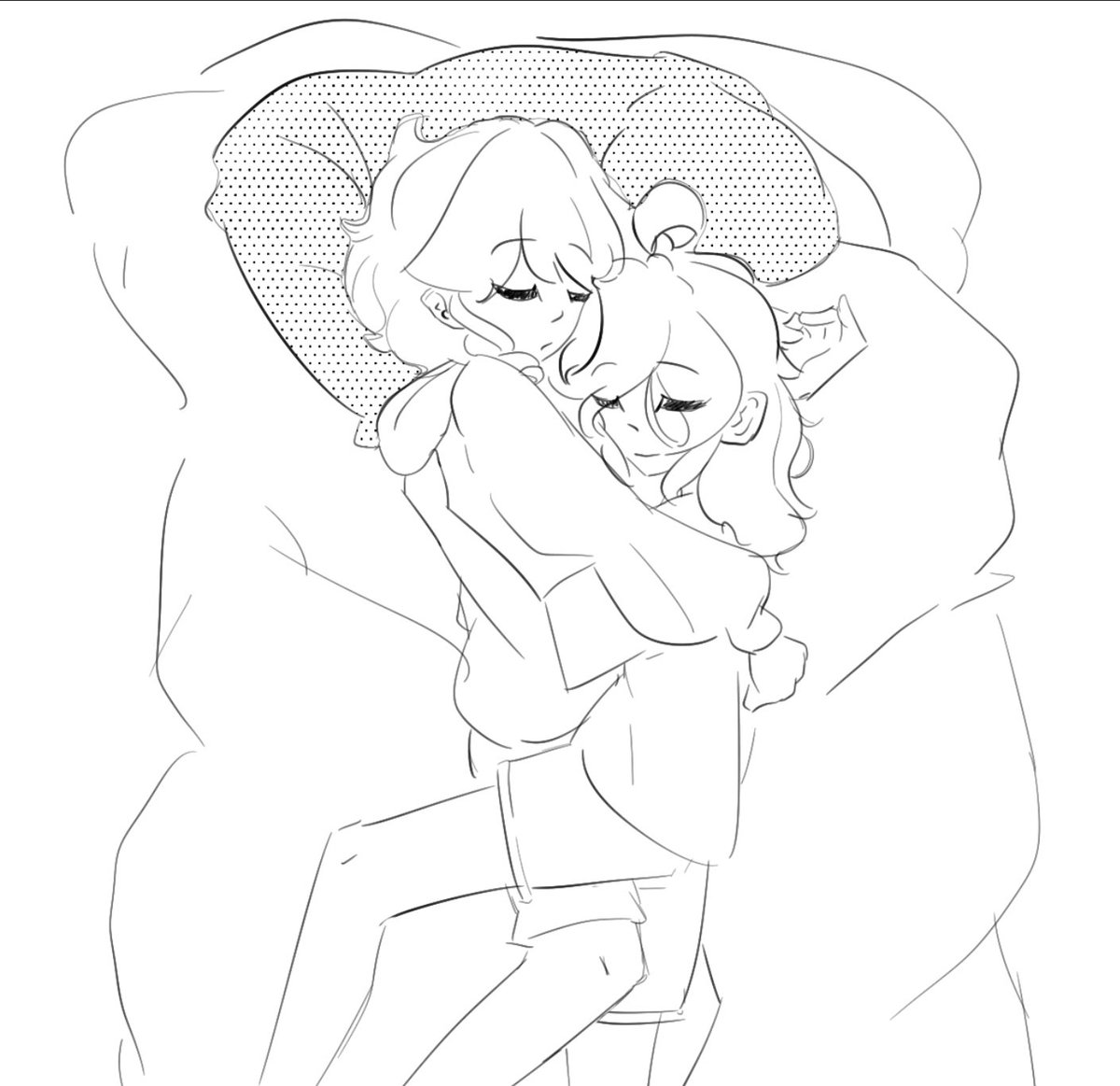 They love each other :3
#sketchart