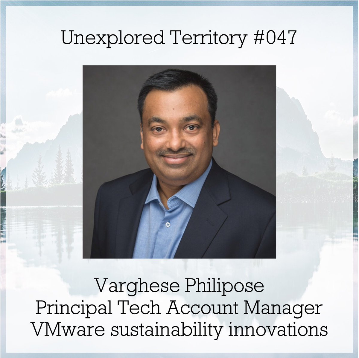 UnexploredPod's tweet image. In this week&apos;s episode we have @VPhilipose as our guest to talk about VMware&apos;s sustainability innovations, customer stories, and features like Green Score. Listen via Spotify (bit.ly/3ILEjA9), Apple (bit.ly/3IGzBUb), or unexploredterritory.tech