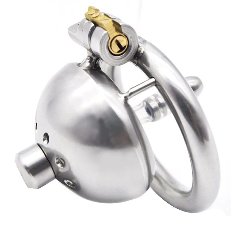 On Twitter Stainless Steel Chastity Belt Sex Toy 