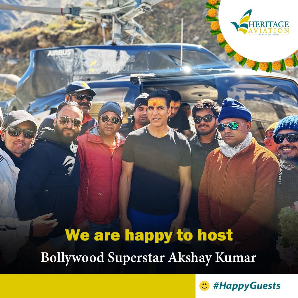 We are thrilled to have the charismatic Bollywood superstar @akshaykumar visit us at Heritage Aviation! ✨✈️ It's an honor to host such a talented and inspiring personality. Stay tuned for some exciting moments from his visit! 😊#HeritageAviation #AkshayKumar #BollywoodSuperstar