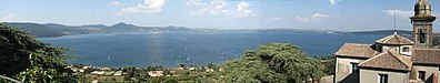 Lake Bracciano is a lake of volcanic origin in the Italian region of Lazio, 32 km (20 mi) northwest of Rome. It is the second largest lake in the region (second only to Lake Bolsena) and one of the major lakes of Italy.   

#Lake_Bracciano #Italy #Lake

searcheng.in/e/s/Lake+Bracc…