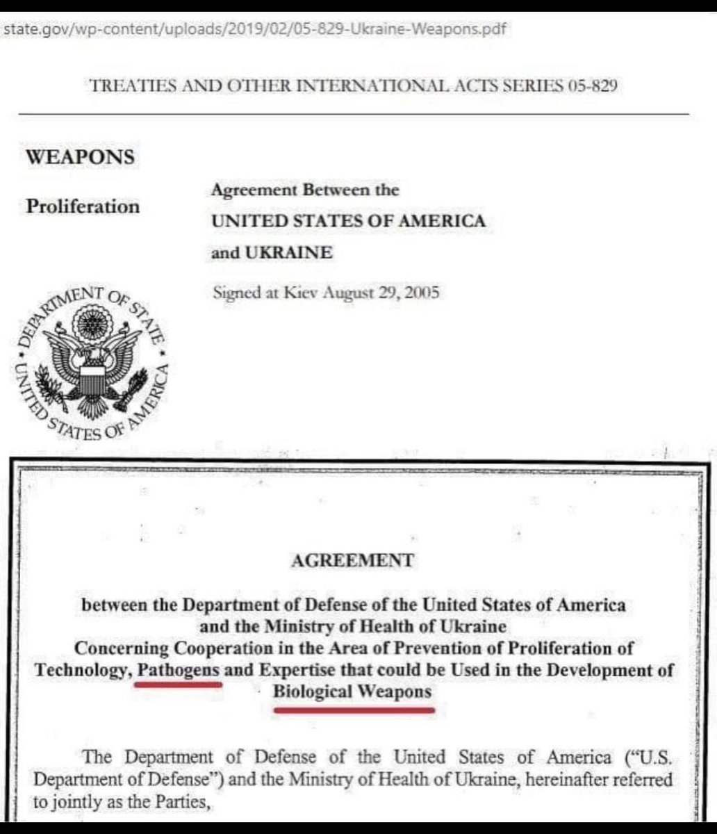 alextopol's tweet photo. US has funded Ukraine Lab Pathogen and Bio Weapon Research since 2005

Here is the official evidence   ⬇️

https://t.co/lzlyFmUSi4

Don't let the media lie to you anymore, follow the “conspiracists”, we have ticked all the boxes, without exception! https://t.co/9doQPFDs6H