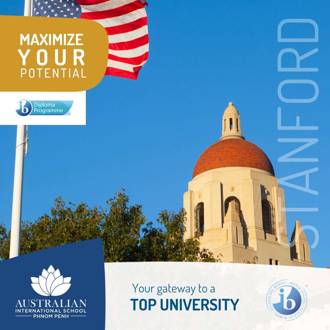 AISPPCambodia's tweet photo. Give yourself a chance to get into a top university through AISPP's IB Diploma Programme.

Visit link here: https://t.co/08bctsAJ77 https://t.co/JoisnigtPm