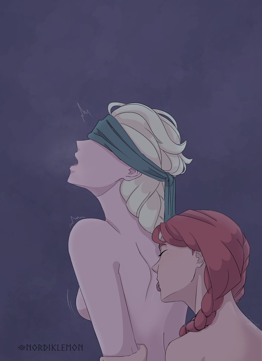 NordikLemon's tweet photo. meant to post this yesterday but forgot :)
----
#fanart #frozen #elsanna https://t.co/H0ADGvSTVn