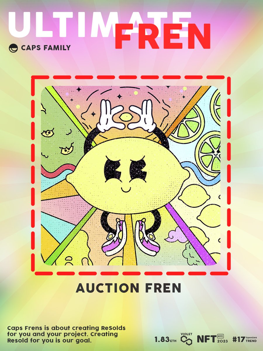 🚨🚨 ULTIMATE FREN #200 is ready 🚨🚨

1st one went to <a href="/NFT_NYC/">NFT.NYC</a> 2023
2nd one went to Pizza Party in Chile 2023 🍕

Were is going to be this Ultimate Fren? 🤩🤩
Be ready in 8hrs 🥳🥳🥳

Share and love ❤️
#NFT #NFTs #NFTart