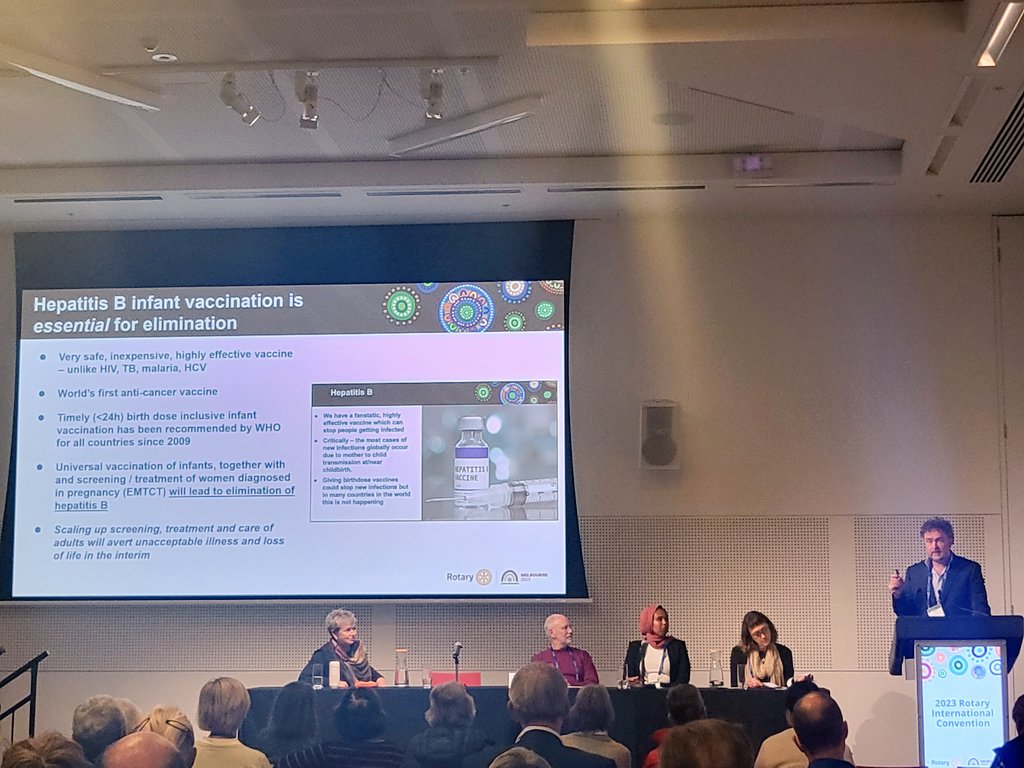 Alisa Pedrana (@alisapedrana) on Twitter photo We need <a href="/Rotary/">Rotary International</a> to get on board with Ending #hepB now! We have safe, effective #vaccines & treatment available. We just need support & global mobilisation. #Rotary23 #doherty <a href="/BurnetInstitute/">Burnet Institute</a> @hepvic We need <a href="/Rotary/">Rotary International</a> to get on board with Ending #hepB now! We have safe, effective #vaccines & treatment available. We just need support & global mobilisation. #Rotary23 #doherty <a href="/BurnetInstitute/">Burnet Institute</a> @hepvic