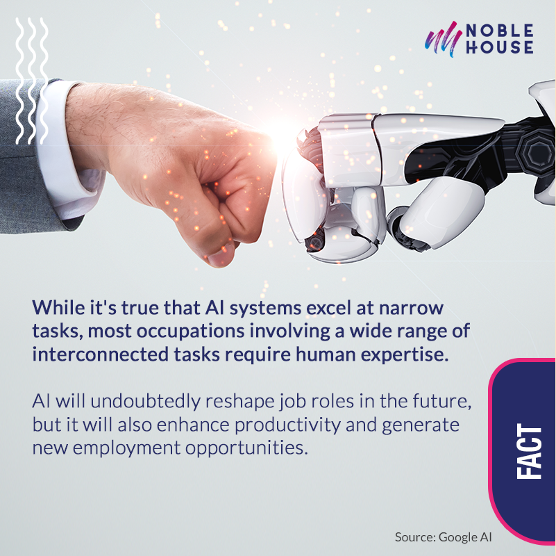 NobleHouseTalks's tweet photo. Unraveling the Myth: AI vs. Human Labor

Kindly Follow us at Noble House for more insightful updates and industry expertise! 

Register yourself with us as a freelancer and join the millions thriving today! 

Here: https://t.co/h6tuqcBjED

#ai #productivity #employment #economy https://t.co/gjB62qLq46