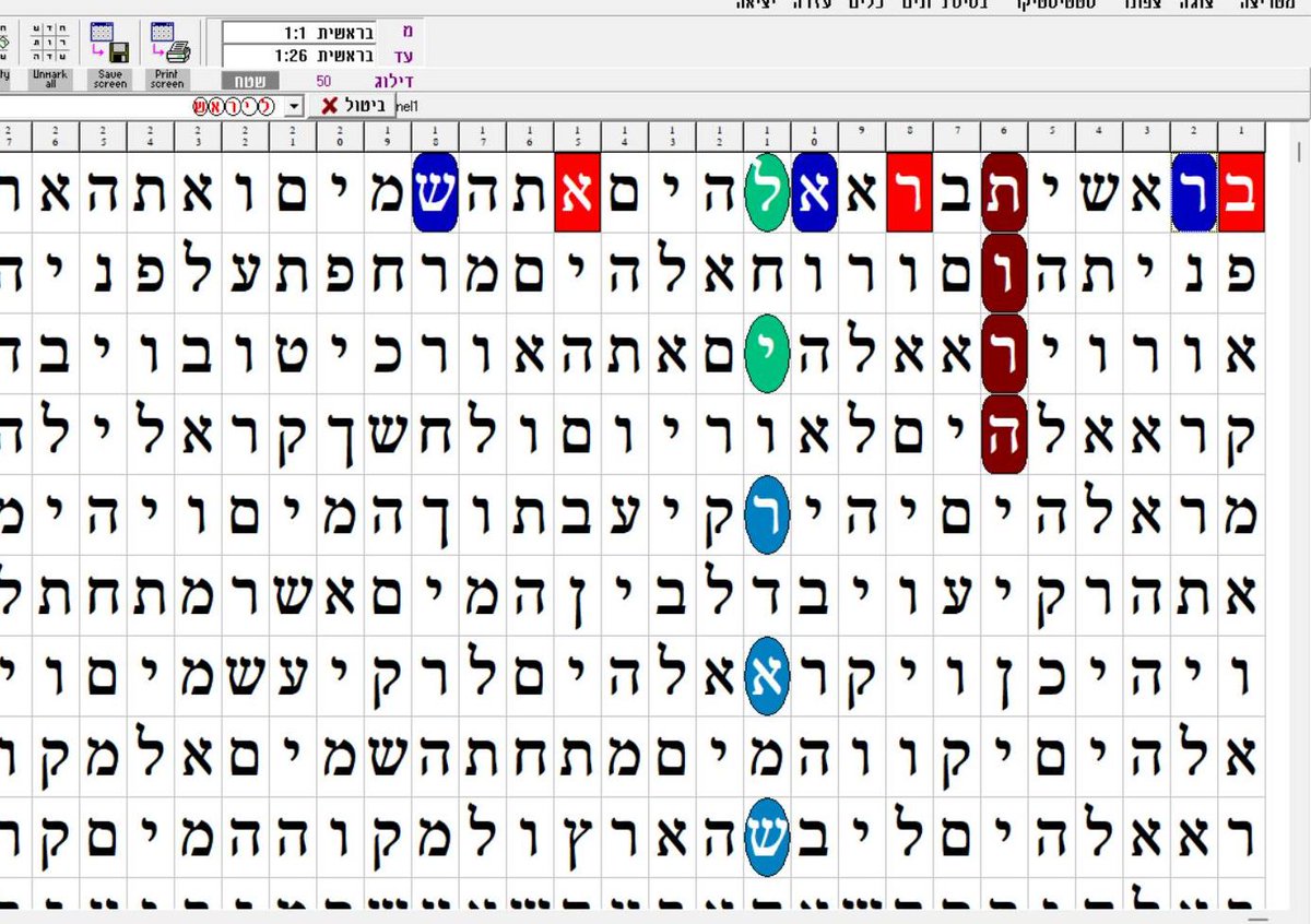 DalitMilshtein's tweet image. הידעתם ? המילים ר א ש    ו    ב ר א
נמצאות בדלוגים בתוך המילים &quot;בראשית ברא&quot; ?
אומר רש&quot;י על &quot;בראשית ברא&quot;
&quot;בִּשְׁבִיל הַתּוֹרָה שֶׁנִקְרֵאת רֵאשִׁית דַּרְכּוֹ  וּבִשְׁבִיל יִשְׂרָאֵל שֶׁנִקְרְאוּ רֵאשִׁית תְּבוּאָתוֹ &quot;
facebook.com/Toracod/
#biblecode #Torah #Genesis